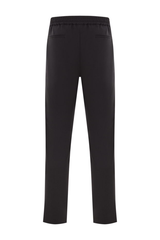 Tombolini black men's casual trousers with elastic waistband 192741 - photo 2