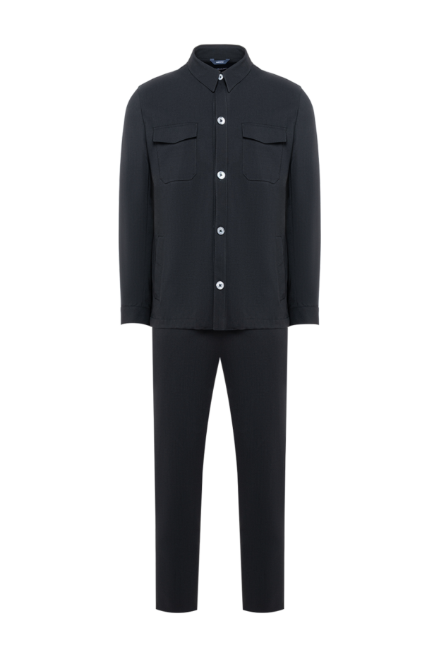 Tombolini black formal suit with a button-down shirt 192744 - photo 1