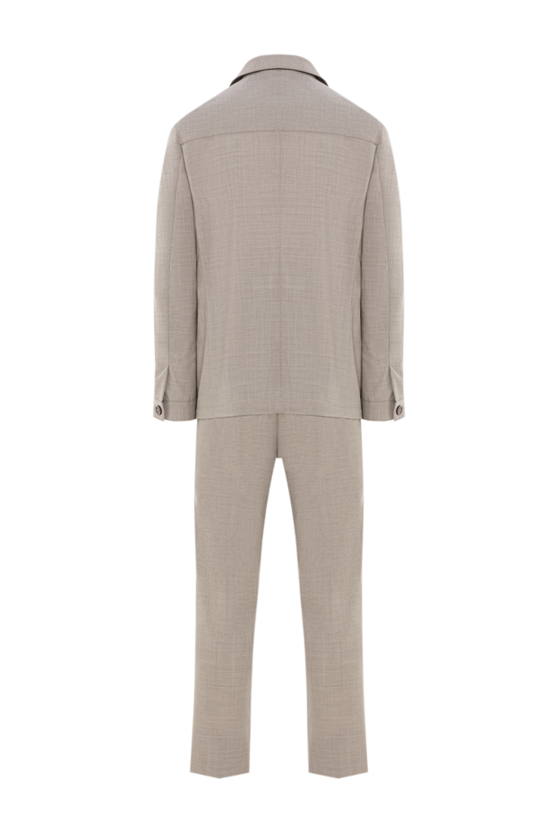 Tombolini men's beige suit in casual style 192746 - photo 3