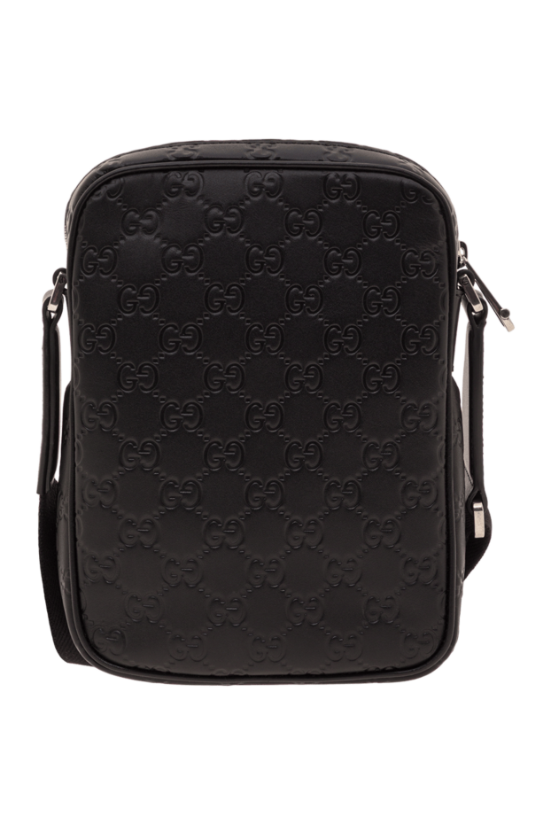 Gucci gg эмблемасы бар кішкентай қара иық сөмкесі 192760 - фото 1