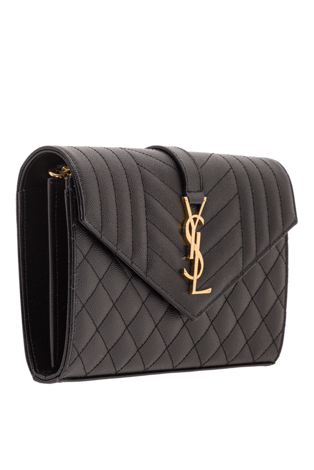Saint Laurent envelope bag in quilted grained calfskin 192780 - photo 3