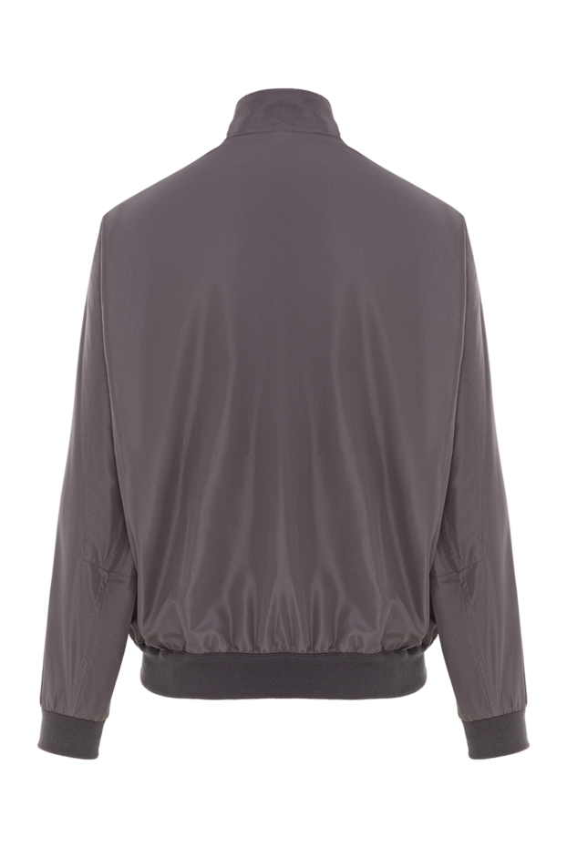 Kiton lightweight men's anthracite bomber jacket 192805 - photo 2