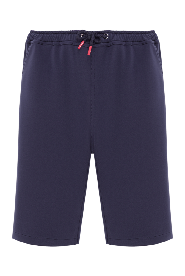 Kiton көк түсті жеңіл, тік кесілген ерлерге арналған шорттар 192822 - фото 1