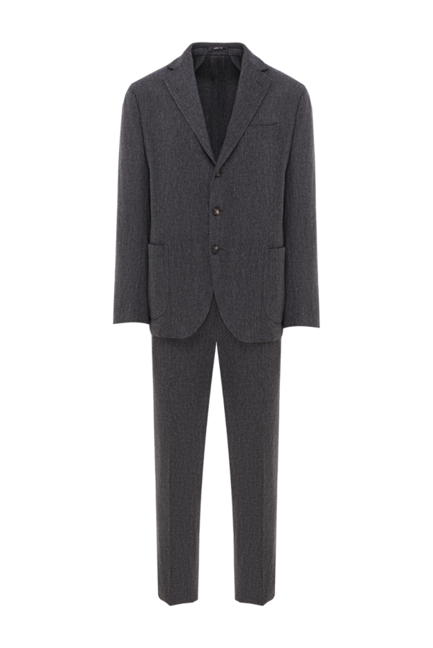 Kired men's classic gray suit in a business style 192832 - photo 1