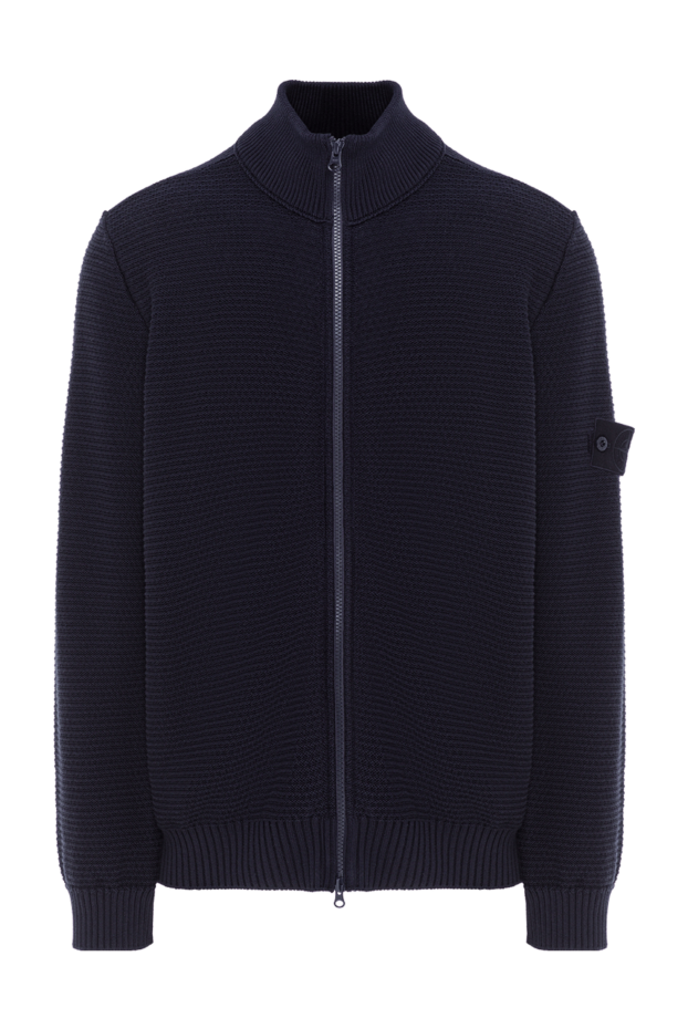Stone Island свободный кардиган на молнии с карманами синего цвета
192880 - фото 1