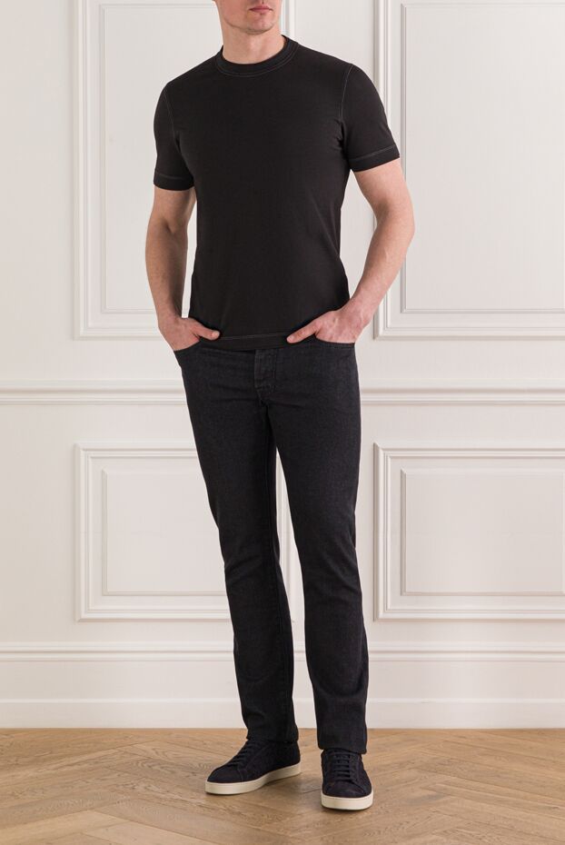 Jacob Cohen premium jeans made from high-quality black japanese denim 193022 - photo 2