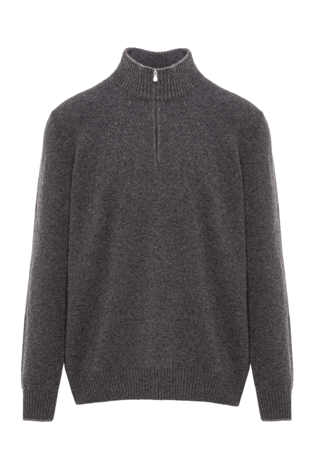 Gran Sasso men's gray zip-up turtleneck trouser 193076 - photo 1