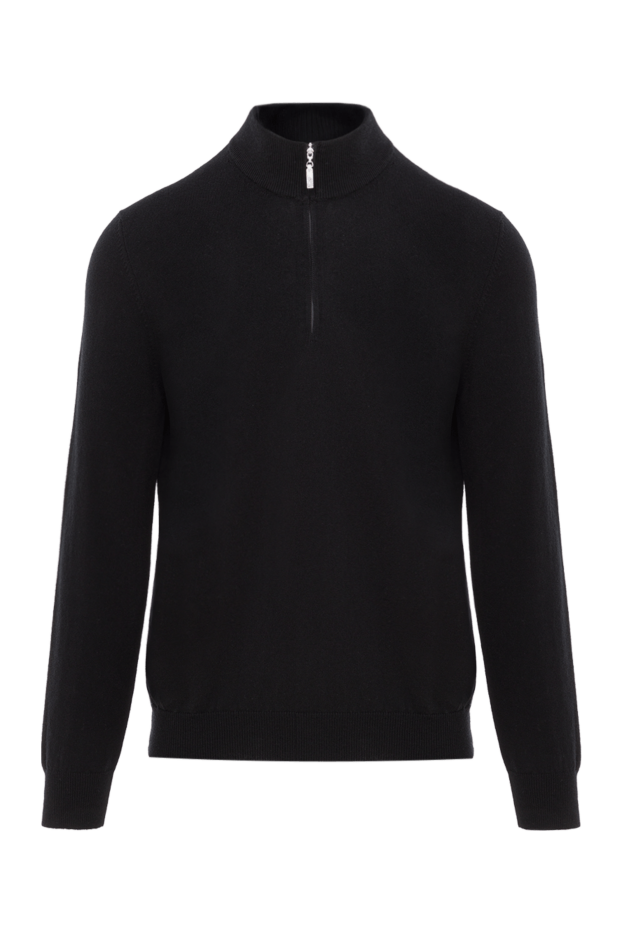 Gran Sasso men's black trouser jacket with a high collar 193086 - photo 1