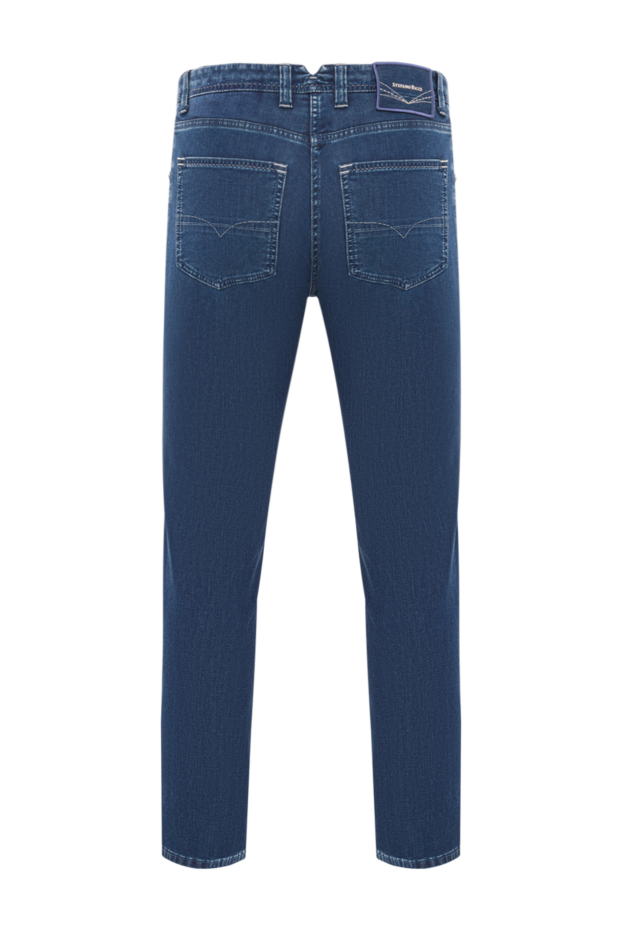 Stefano Ricci men's premium dark blue jeans with logo 193128 - photo 2
