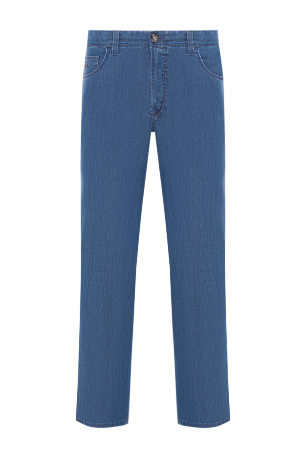 Stefano Ricci straight-leg jeans in heavy denim with a contrasting patch
193132 - photo 1