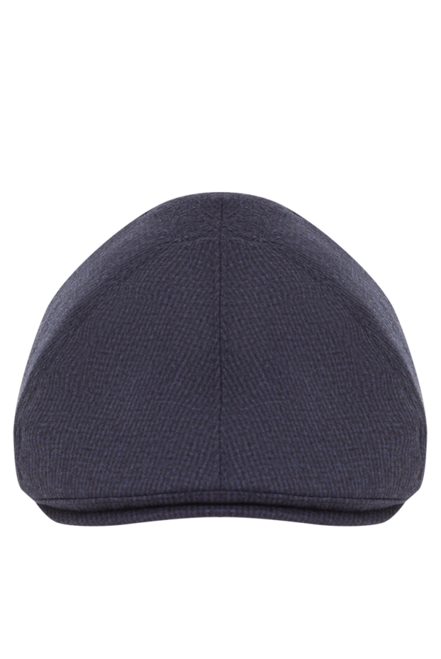 Enrico Mandelli elite raglan cap made of ultra-fine blue wool 193162 - photo 1