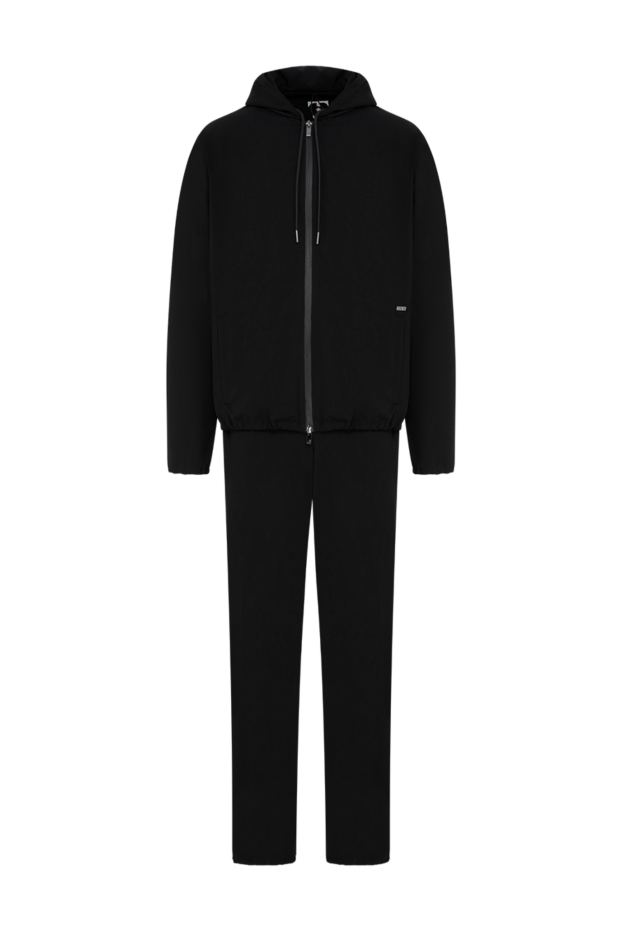 Tombolini men's knitted suit with a hood and a hidden zipper 193194 - photo 1