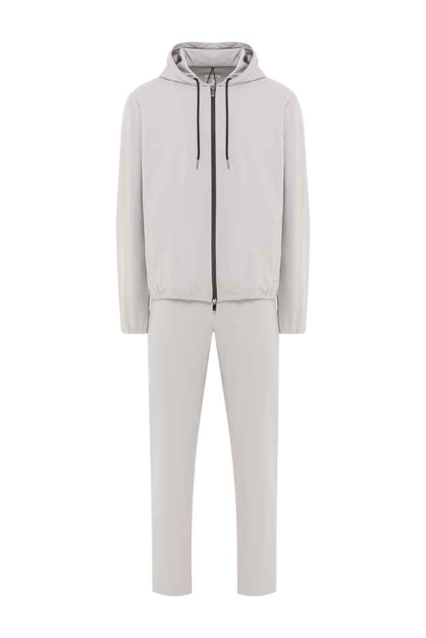 Tombolini men's gray tracksuit in a laconic style 193196 - photo 1
