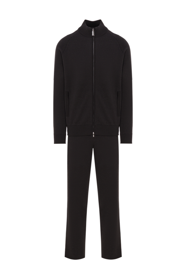 Zilli men's black tracksuit made of wool and silk 193220 - photo 1