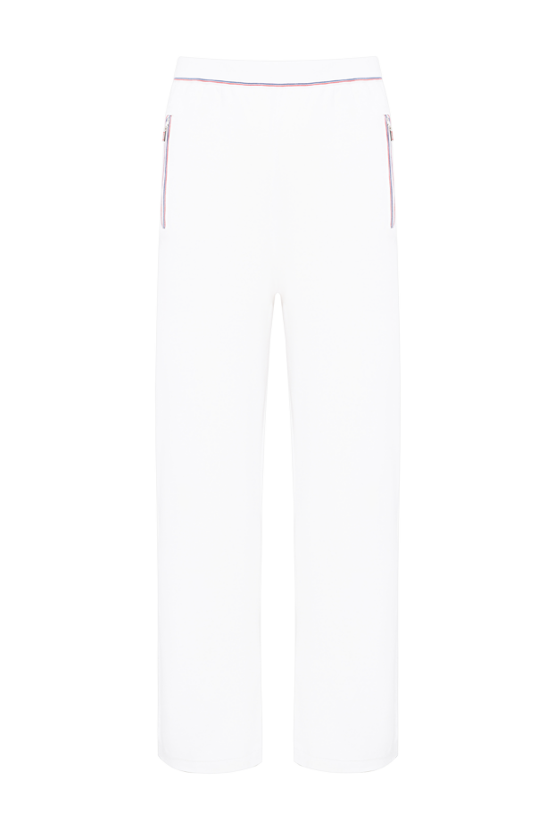 Zilli white jogger pants with red and blue stripes 193249 - photo 1