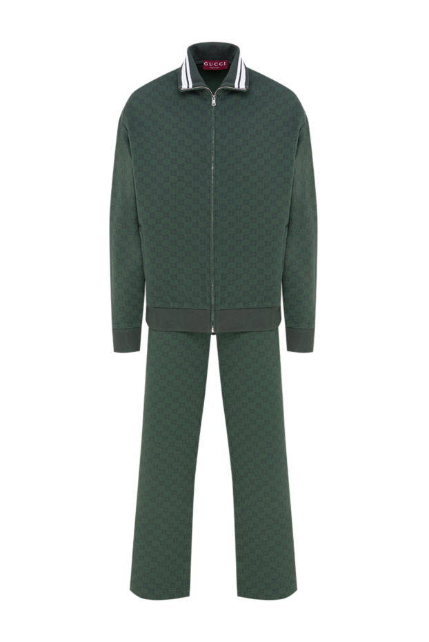 Tracksuit in green GG embossed jersey - photo 1