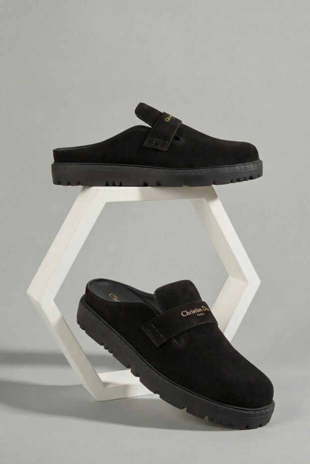 Dior dior boy black suede calfskin mules 193304 - photo 2