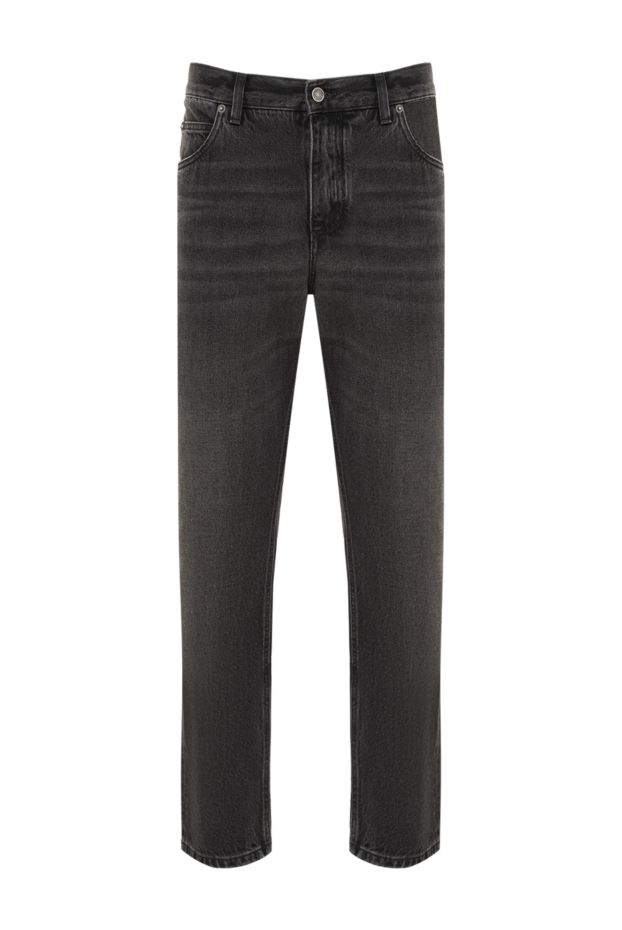 Dolce & Gabbana classic graphite denim jeans with a slightly distressed effect 193402 - photo 1