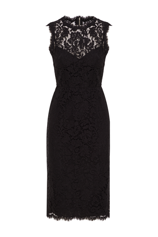 Dolce & Gabbana black cordonetto lace evening dress for special occasions 193413 - photo 1