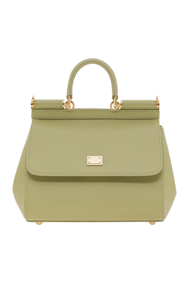 Dolce & Gabbana small lime green sicily bag made of dauphine calfskin 193416 - photo 1