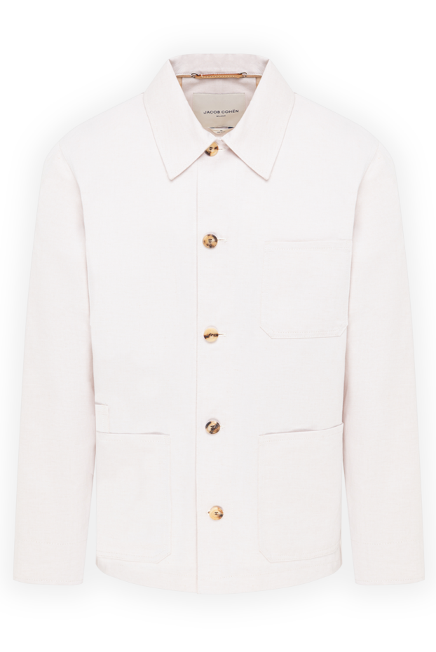 Jacob Cohen men's work-style jacket with a straight cut and a turn-down collar 193488 - photo 1