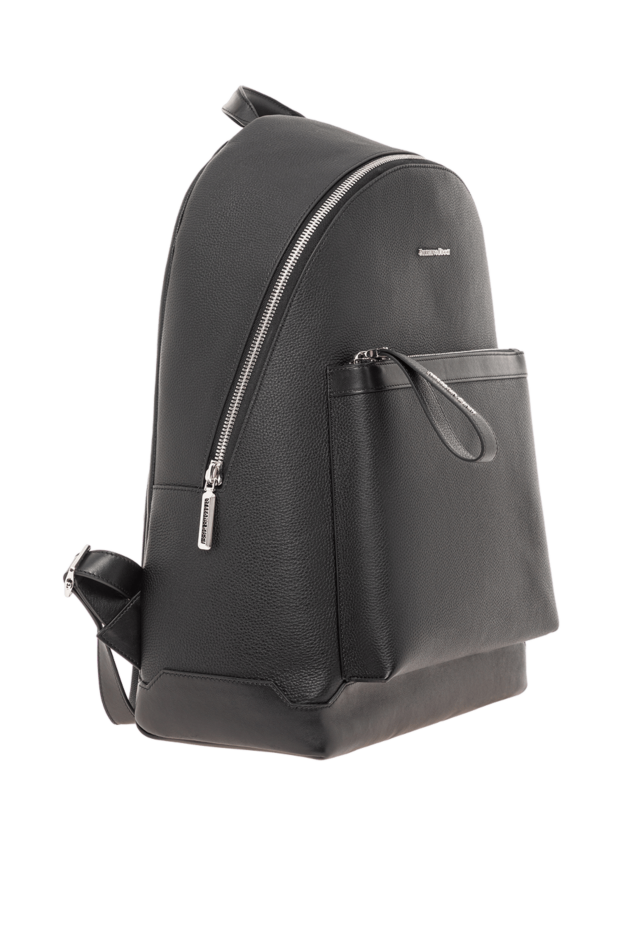 Stefano Ricci black calfskin backpack with a practical front pocket and adjustable straps 193605 - photo 3