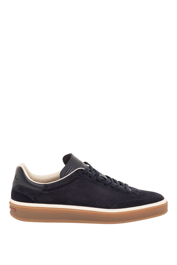 Loro Piana tennis walk blue tennis shoes 193618 - photo 1
