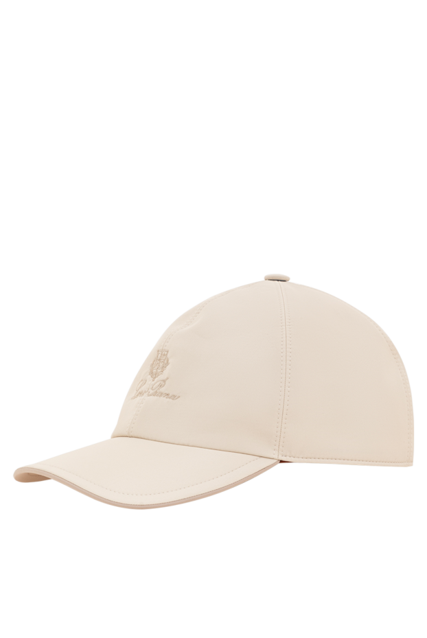 Loro Piana beige baseball cap with rain system technology for protection from water and wind 193631 - photo 3