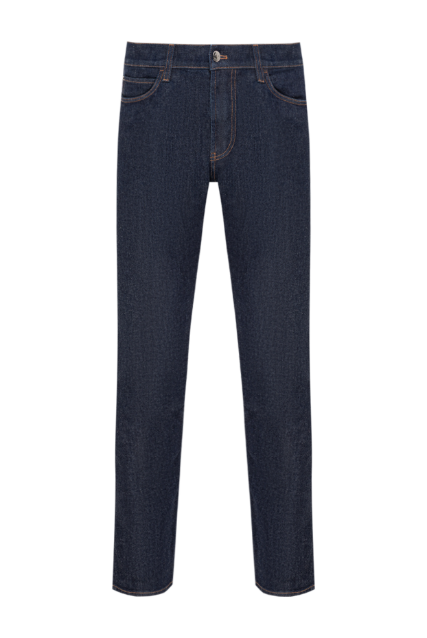 Loro Piana doccio жұмсақ, көк түсті жапон джинсынан тігілген конус тәрізді джинсы 193640 - фото 1