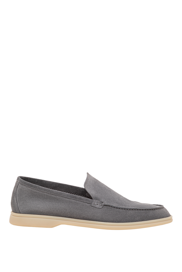 Cesare di Napoli smart casual grey suede loafers 193669 - photo 1