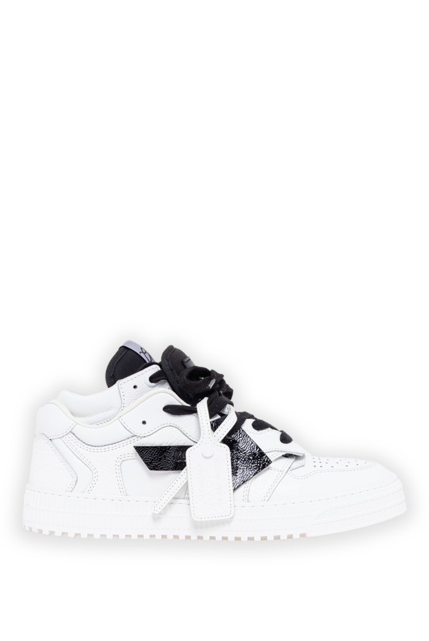 Off-White мужские высокие кроссовки off-court 3.0 из кожи со вставками из текстиля 193719 - фото 1