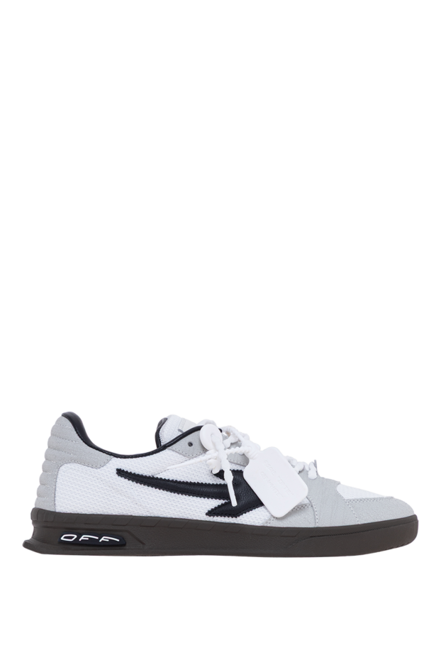 Off-White кроссовки end of play из комбинированных материалов белого цвета 193724 - фото 1