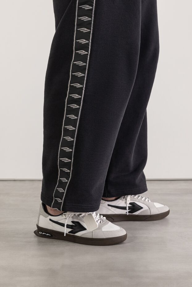 Off-White кроссовки end of play из комбинированных материалов белого цвета 193724 - фото 2