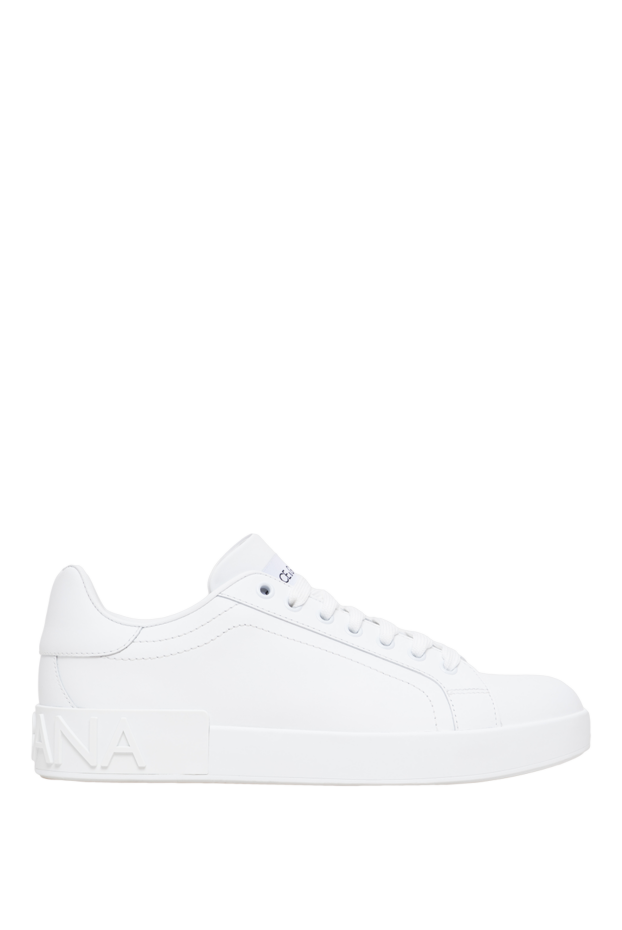 Dolce & Gabbana gray textile sneakers with dg country road patch 193739 - photo 1