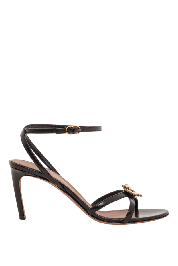 Dolce & Gabbana devotion black calfskin evening sandals 193742 - photo 1