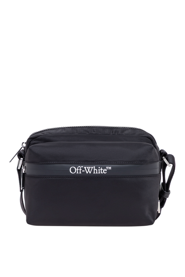 Off-White мужская сумка через плечо outdoor camera bag в классическом черном цвете 193820 - фото 1