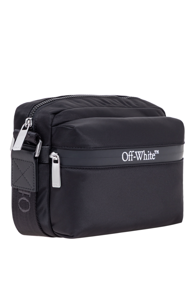 Off-White мужская сумка через плечо outdoor camera bag в классическом черном цвете 193820 - фото 3