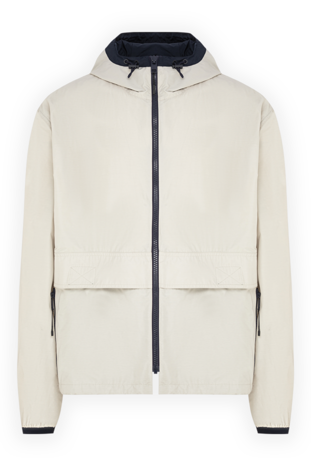 Dolce & Gabbana men's lightweight demi-season windbreaker in light beige 193835 - photo 1