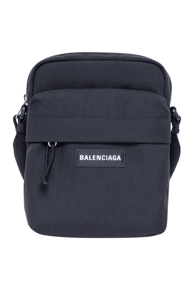 Balenciaga men's black nylon explorer messenger bag 193923 - photo 1