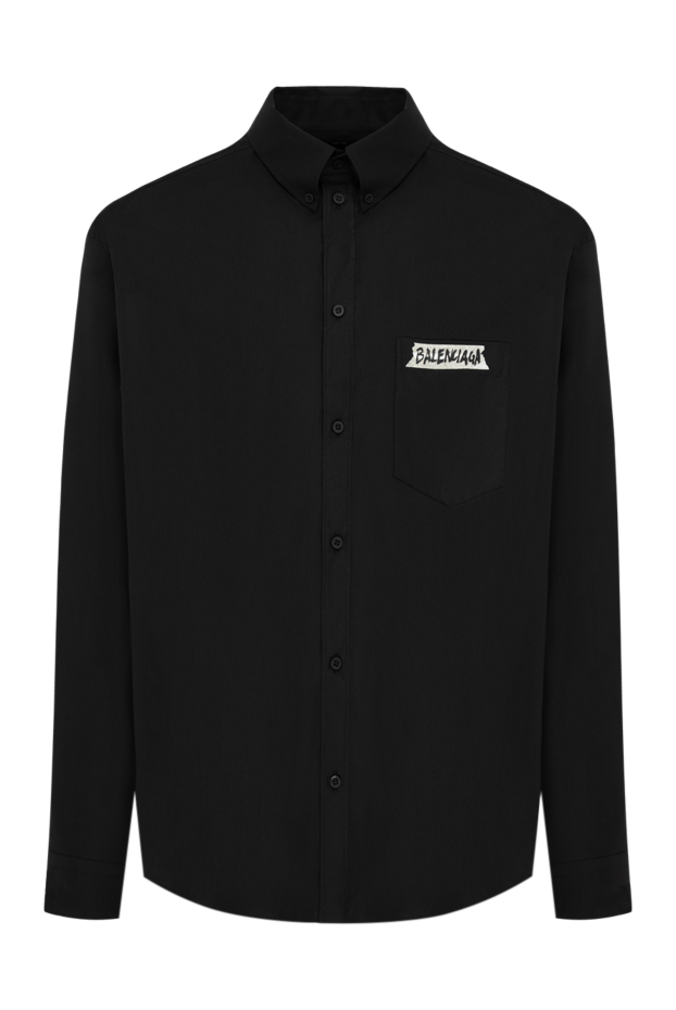 Balenciaga men's loose-fitting shirt with a straight hem and wide sleeves 193948 - photo 1