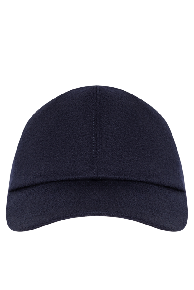 Loro Piana men's dark blue cashmere baseball cap with a water-repellent finish
194057 - photo 1