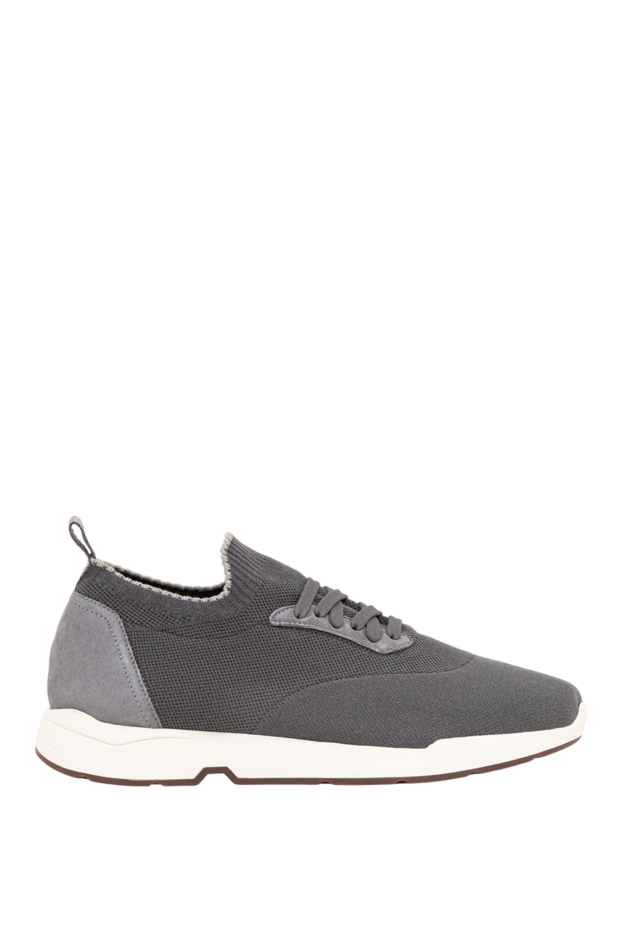 Andrea Ventura gray knit sock sneakers with a contrasting sole 194156 - photo 1