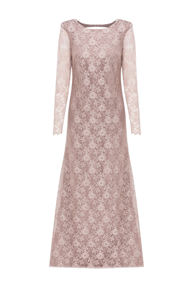 D.Exterior an evening lace midi dress in an exquisite powder shade 194198 - photo 1