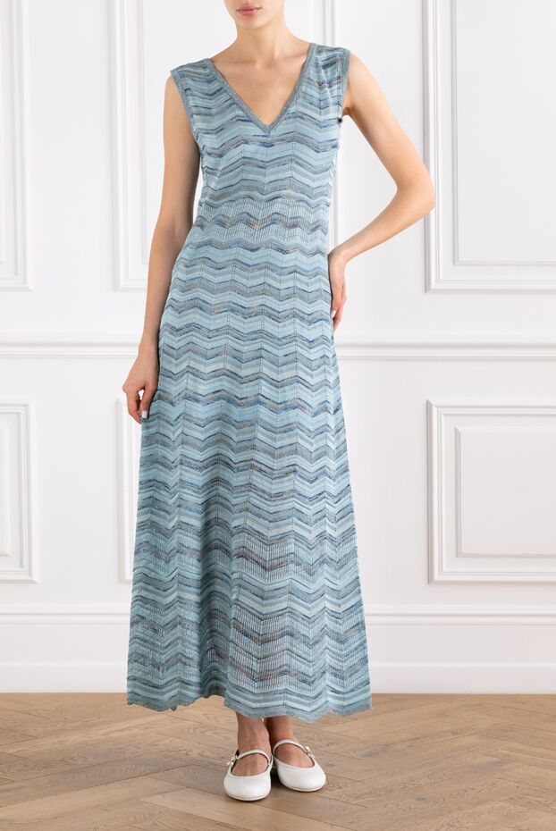 D.Exterior sleeveless dress with an elegant v-neckline 194218 - photo 2