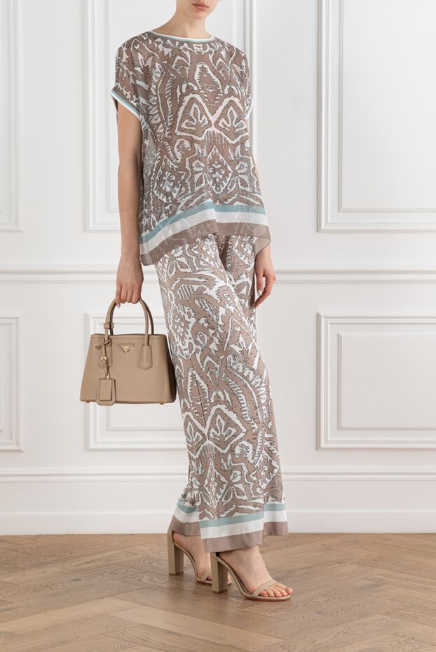D.Exterior women's knitted suit with an ethnic pattern 194243 - photo 2