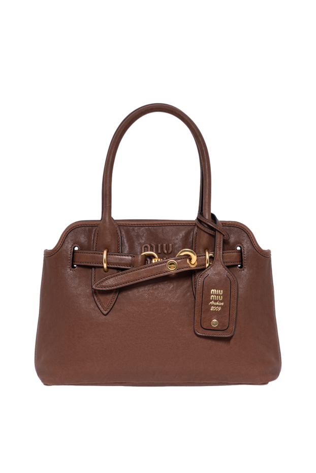 Miu Miu nappa былғары сөмкесі
