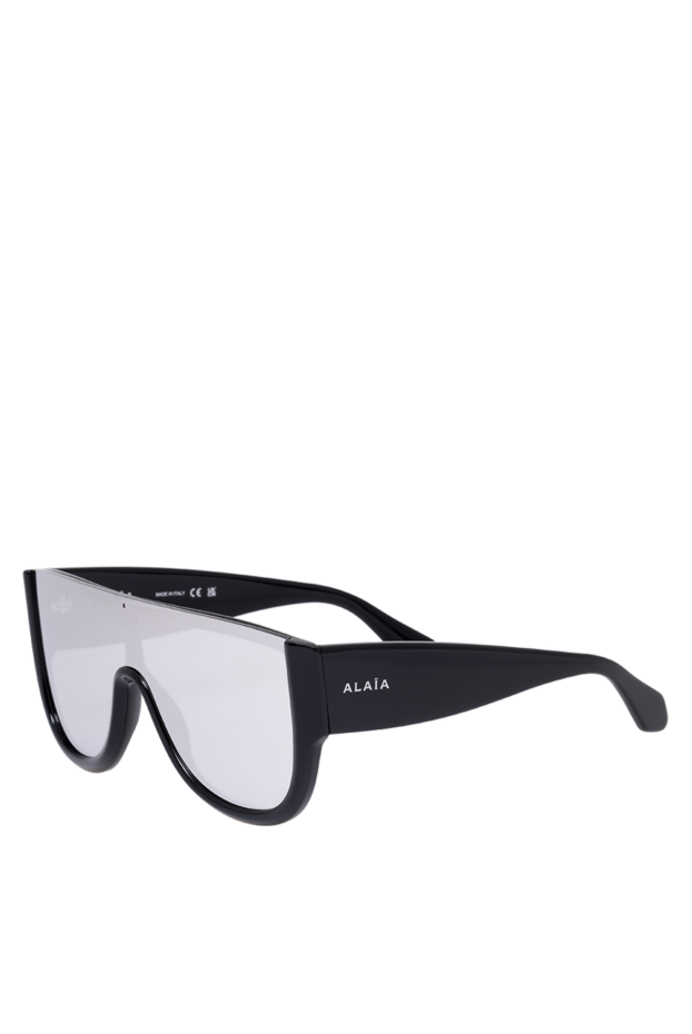 Alaia silver shield-style monocular sunglasses 194349 - photo 3