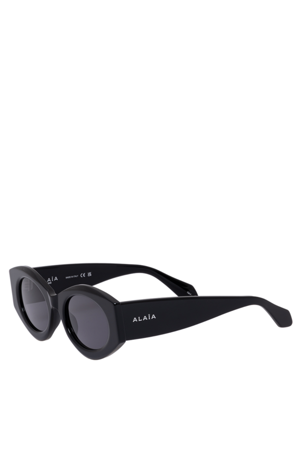 Alaia black geometric sunglasses 194351 - photo 3