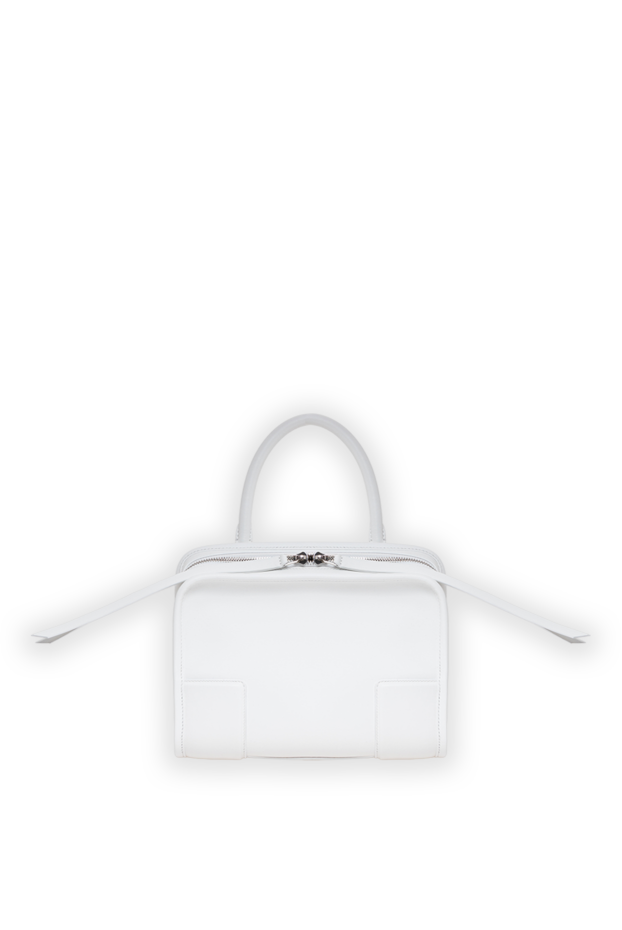 Loewe жұмсақ ақ бұзау терісінен жасалған кішкентай amazona 180 сөмкесі 194371 - фото 1