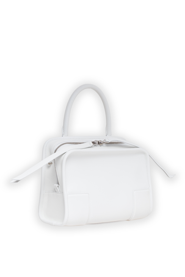 Loewe жұмсақ ақ бұзау терісінен жасалған кішкентай amazona 180 сөмкесі 194371 - фото 3